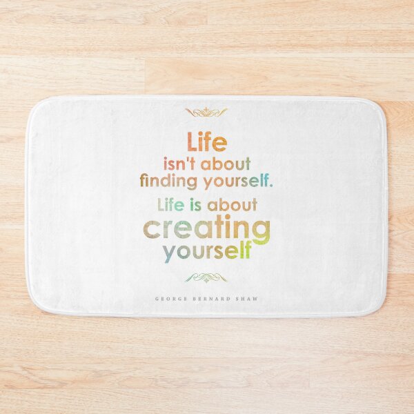 Item preview, George Bernard Shaw Inspirational Quote 1 designed and sold by pahleeloola.