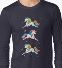 Rainbow Unicorns Long Sleeve T-Shirt