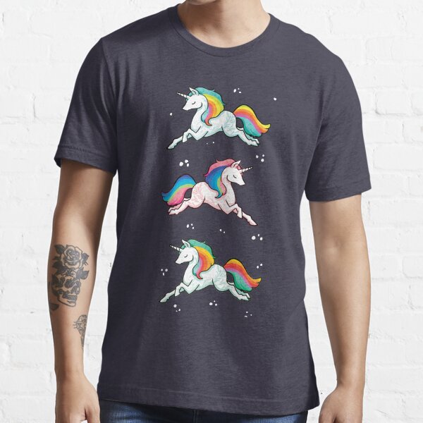 Rainbow Unicorns Essential T-Shirt