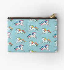 Rainbow Unicorns Zipper Pouch