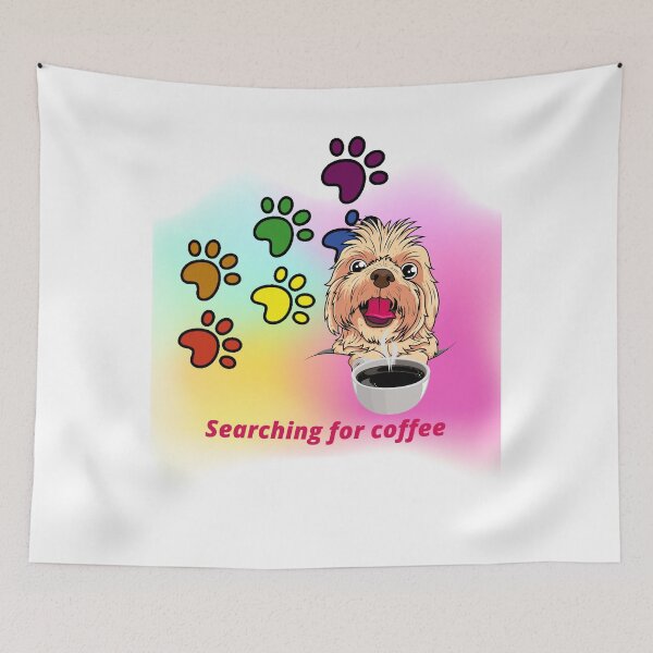 Item preview, Searching for coffee for bulldog  lovers designed and sold by Ayakhairy.