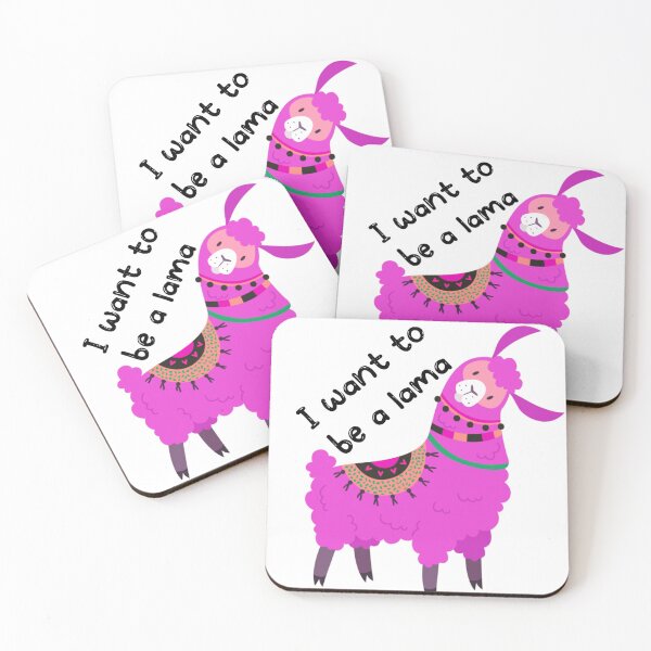 Item preview, I want to be a lama - a little different  designed and sold by Akimatax ✯✯✯✯✯.