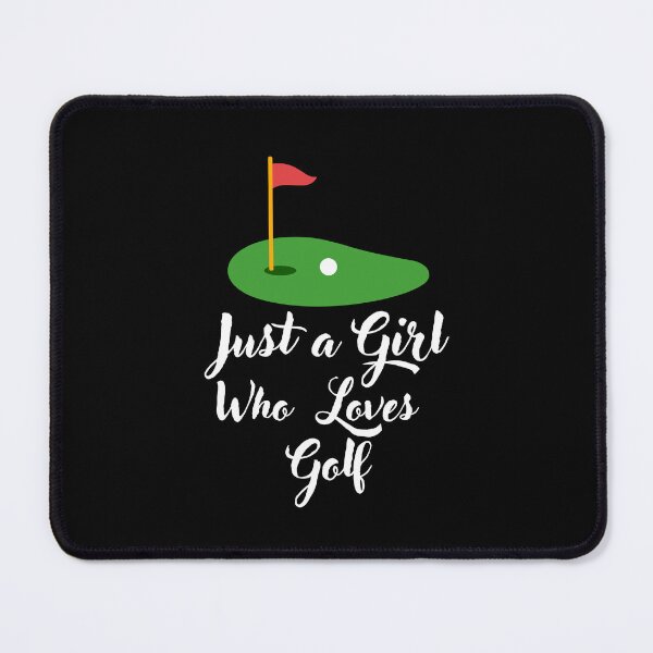 Item preview, Just a Girl Who loves Golf #03 designed and sold by WaguinhoTex.