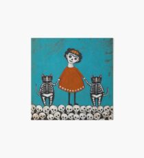 Frida and Cats Art Board