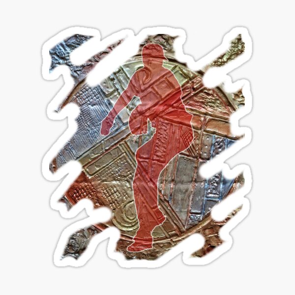 STRIKE THREE - BASEBALL PITCHER Sticker