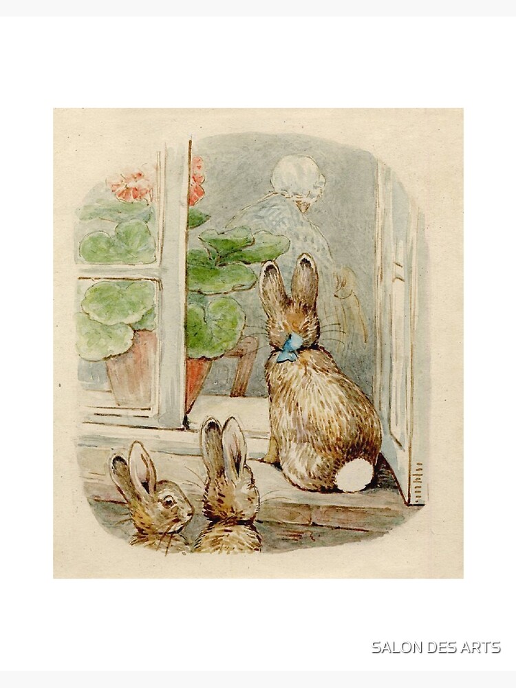 The Tale of the Flopsy Bunnies (1909) - Beatrix Potter | Art Board Print