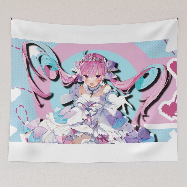 Item preview, Aesthetic Minato Aqua Virtual Youtuber Banner designed and sold by kylewords00.