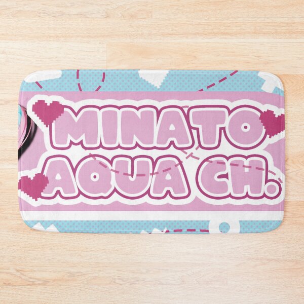 Item preview, Aesthetic Minato Aqua Virtual Youtuber Banner designed and sold by kylewords00.