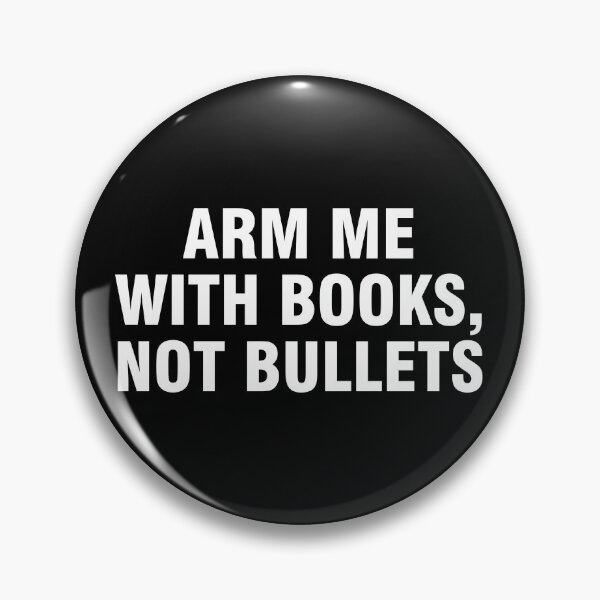 Item preview, Arm me with books not bullets designed and sold by allthetees.