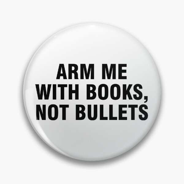 Item preview, Arm me with books not bullets designed and sold by allthetees.
