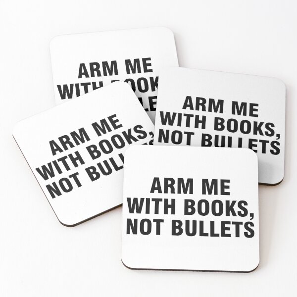 Item preview, Arm me with books not bullets designed and sold by allthetees.