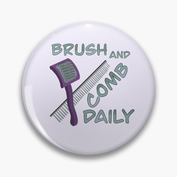 Item preview, Brush and comb blue letters designed and sold by SaintsPlace.