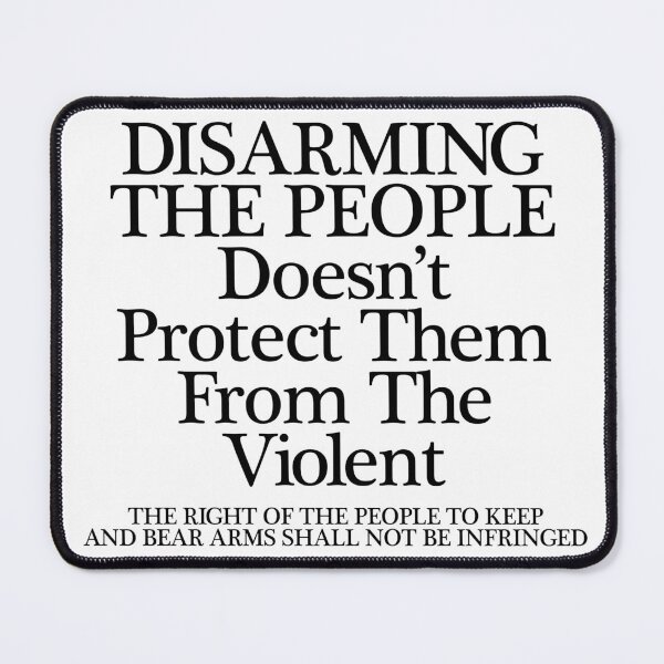 Item preview, DISARM THE PEOPLE 3 WB designed and sold by RightofCenter.