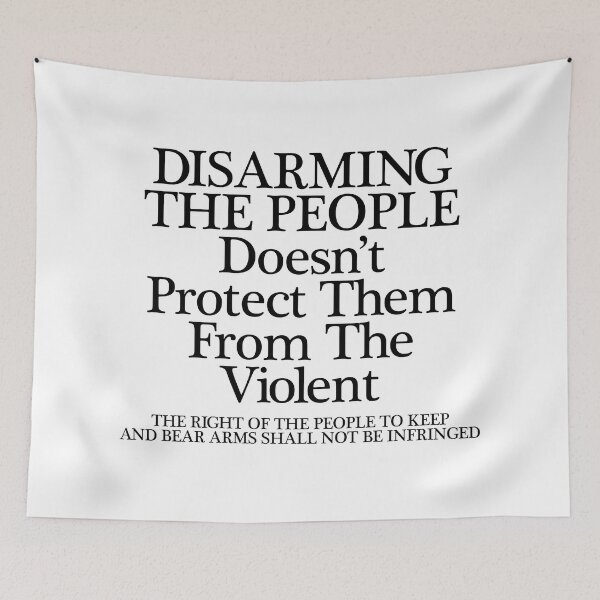 Item preview, DISARM THE PEOPLE 3 WB designed and sold by RightofCenter.