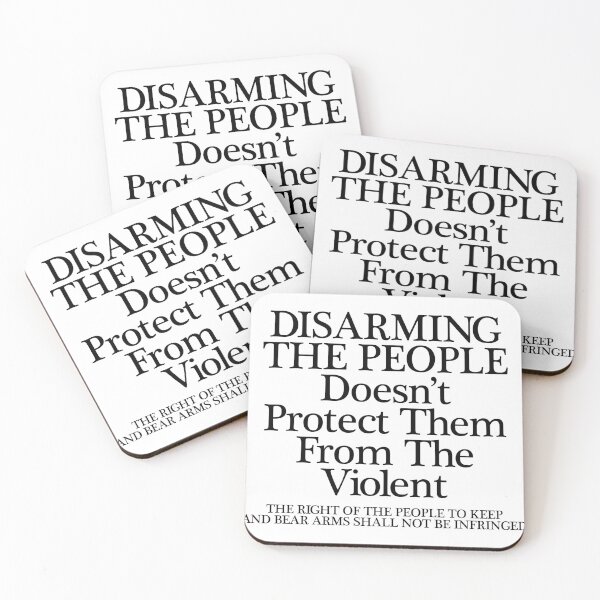 Item preview, DISARM THE PEOPLE 3 WB designed and sold by RightofCenter.