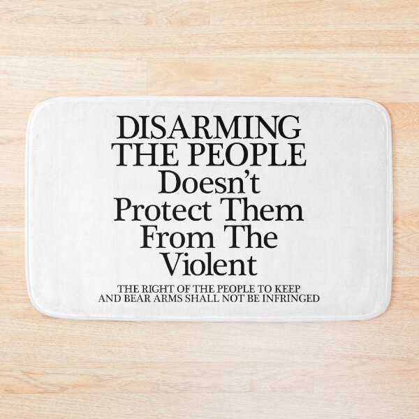 Item preview, DISARM THE PEOPLE 3 WB designed and sold by RightofCenter.