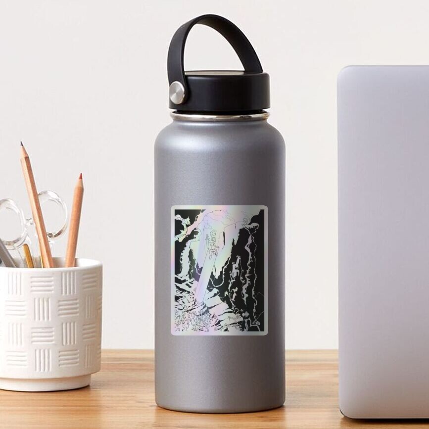 Aperçu de l'œuvre Sticker holographique créée et vendue par guildes.