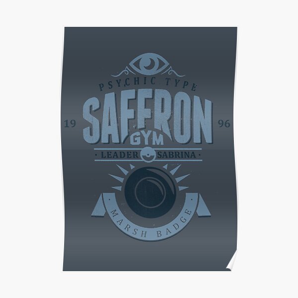 Saffron Gym Poster