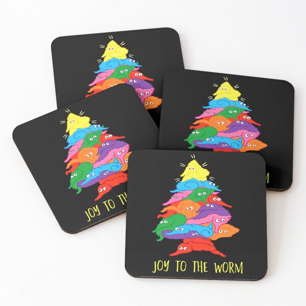 Item preview, Get Here b Joy to The Worm Funny Fuzzy Worm On A String Christmas designed and sold by EdvardSoderberg.