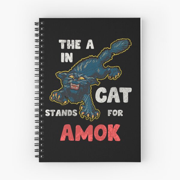 Item preview, Cat Running Amok #2278 designed and sold by TheAplus.