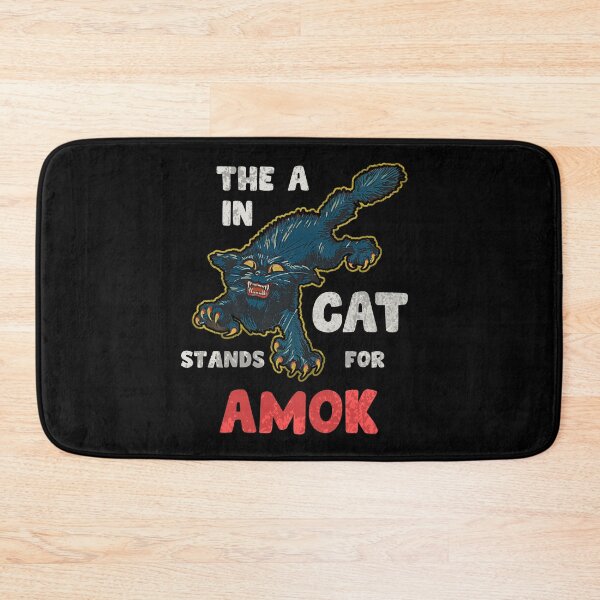 Item preview, Cat Running Amok #2278 designed and sold by TheAplus.