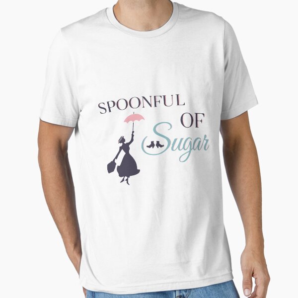 Magical Nanny A Spoonful Of Sugar Flying Over London T-Shirt