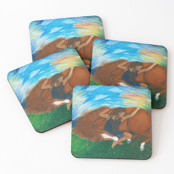 Item preview, Stay, Ochre Pony designed and sold by ClareWildeArt.
