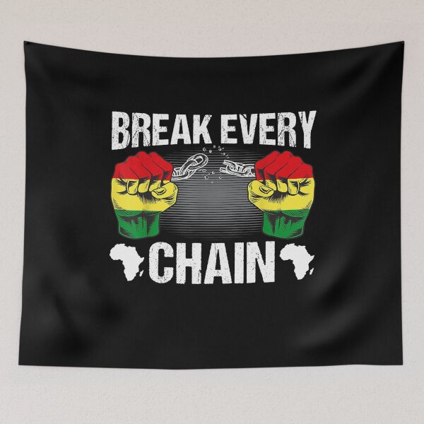 Item preview, BREAK EVERY CHAIN JUNETEENTH INDEPENDENCE FREEDOM DAY designed and sold by lukas69graphic.