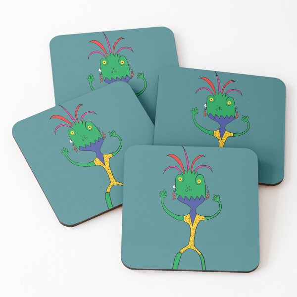 Item preview, green monster designed and sold by 236Reel.