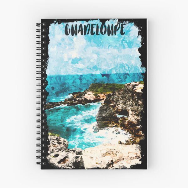 Item preview, Guadeloupe Carribbean city watercolor designed and sold by chrlalexandru.