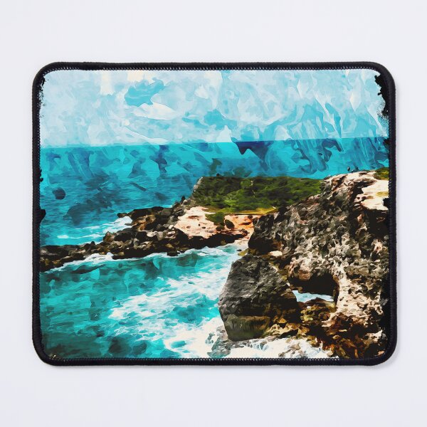 Item preview, Guadeloupe Carribbean city watercolor designed and sold by chrlalexandru.