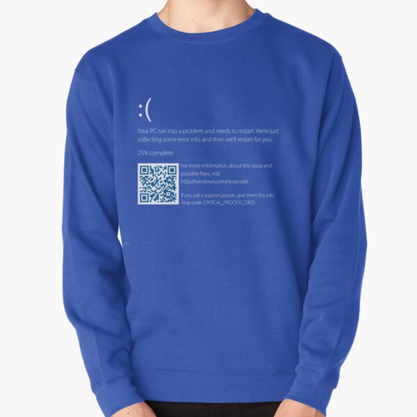 Item preview, Rick Roll Blue Screen of Death Windows 10 designed and sold by BacoStreetwear.