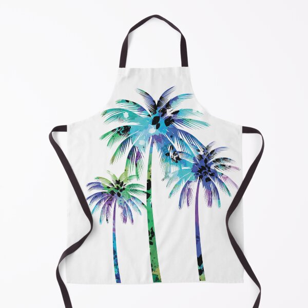 Item preview, Purple Blue Neon Palm Tree  designed and sold by Unaiza Khalid.