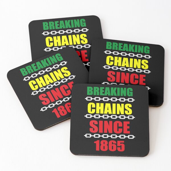 Item preview, BREAKING CHAINS SINCE 1865 JUNETEENTH INDEPENDENCE FREEDOM DAY designed and sold by lukas69graphic.