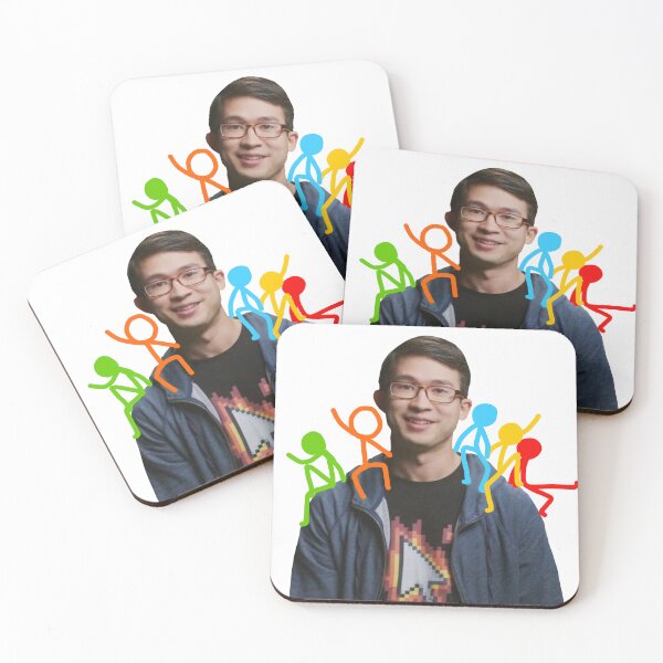 Item preview, Alan Becker with his Stick Figures designed and sold by jcdeegs123.