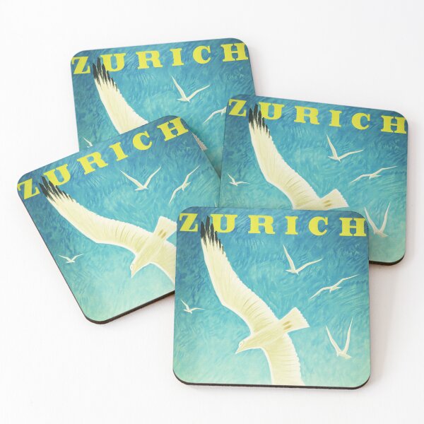 Item preview, LAKE ZURICH SWITZERLAND 1949 by Diggelmann Vintage Travel Poster Advertisement designed and sold by retroposters.