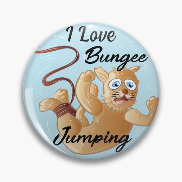Item preview, I Love Bungee Jumping Sign designed and sold by karyalangit.