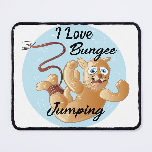 Item preview, I Love Bungee Jumping Sign designed and sold by karyalangit.