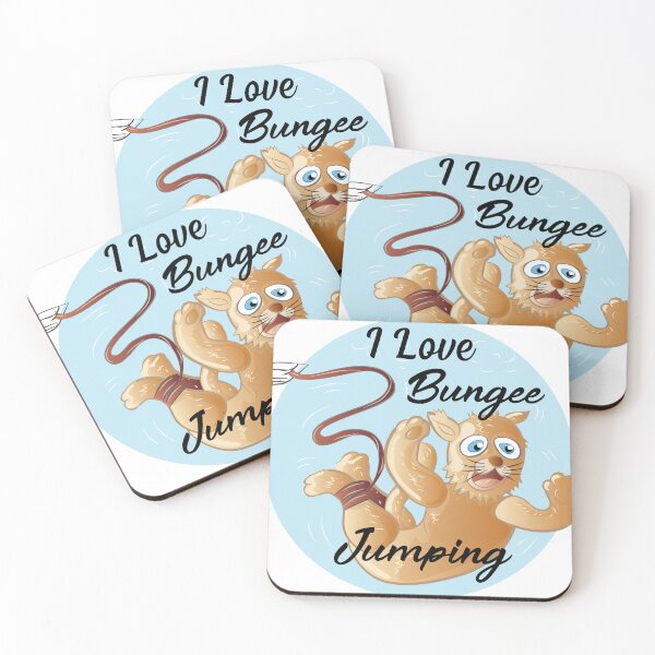 Item preview, I Love Bungee Jumping Sign designed and sold by karyalangit.