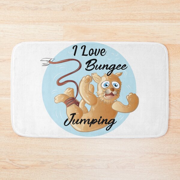Item preview, I Love Bungee Jumping Sign designed and sold by karyalangit.