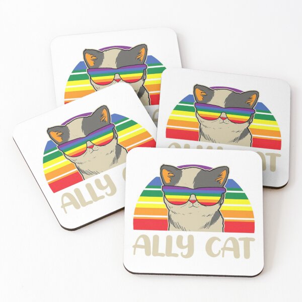 Item preview, Pride Allyship Cat  designed and sold by Design99Hill.
