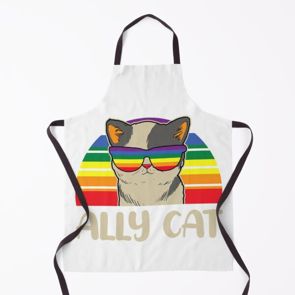 Item preview, Pride Allyship Cat designed and sold by Design99Hill.