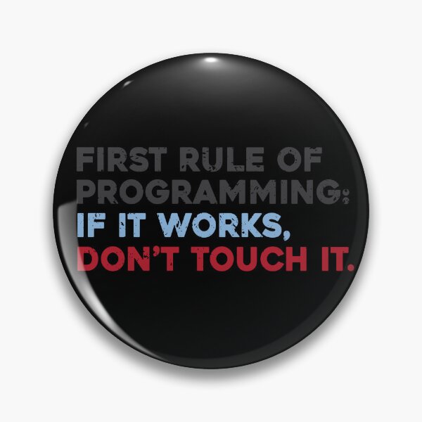 Item preview, First Rule Of Programming designed and sold by eulonix.