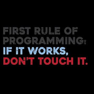 Artwork thumbnail, First Rule Of Programming by eulonix