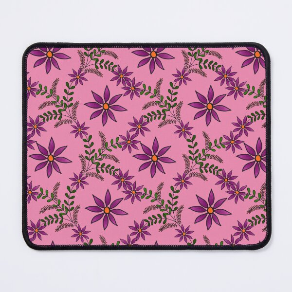 Item preview,  Floral Pattern with pink background  designed and sold by ashu-art-.