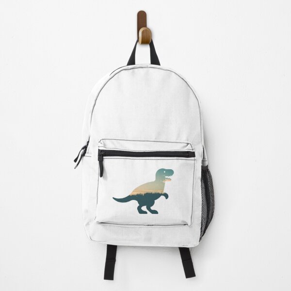 Item preview, Colorful Forest Trees Under Calm Sky Dinosaur | Cute Dinosaur designed and sold by BopleDesigns.