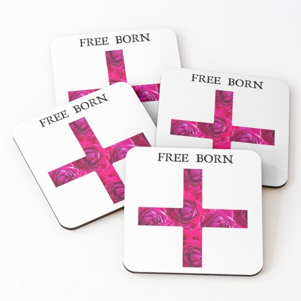 Item preview, Free born, St George_s flag   designed and sold by CounterShocks.