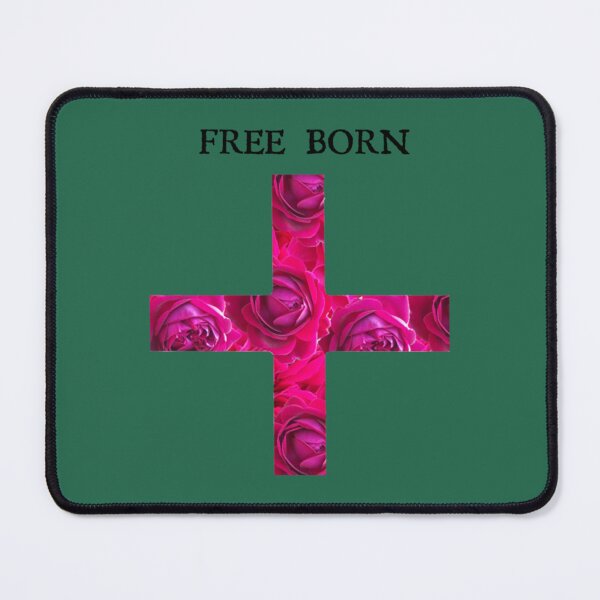 Item preview, Free born, St George_s flag   designed and sold by CounterShocks.