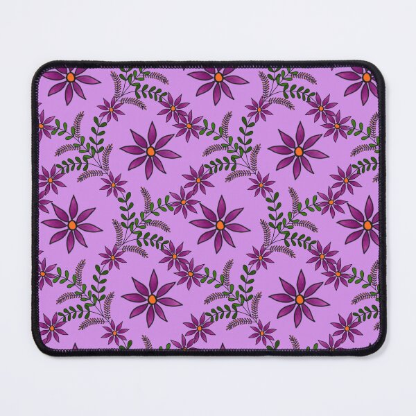 Item preview,  Floral Pattern with violet background  designed and sold by ashu-art-.