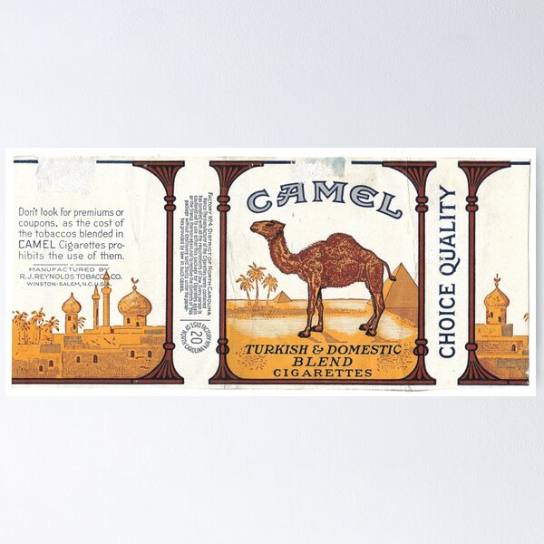 Item preview, Vintage Camel Cigarette Pack designed and sold by Cadecco.